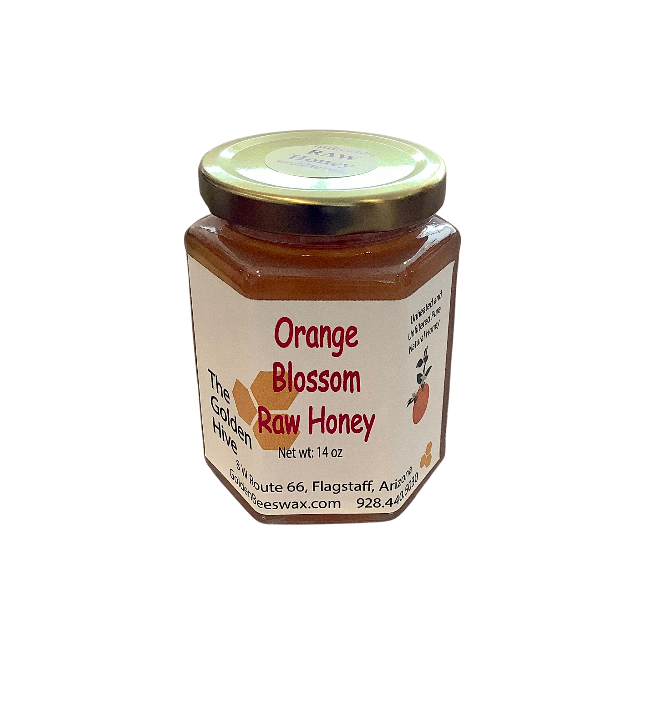 Raw Orange Blossom Honey — The Golden Hive